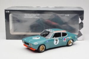 Ford Capri Mk1 RS 2600 #7 J. Stewart / F. Cevert Ford Köln 6 Hours of Paul Ricard 1972 Minichamps 1:18 155728507 Métal Moulé — image 6 sur 6
