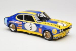 Ford Capri Mk1 RS 2600 #9 K. Fritzinger / H. Heyer Team Europa Möbel 6 Hours of Nürburgring ETCC 1973 Minichamps 1:18 1557385 — image 4 sur 6