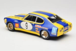 Ford Capri Mk1 RS 2600 #9 K. Fritzinger / H. Heyer Team Europa Möbel 6 Hours of Nürburgring ETCC 1973 Minichamps 1:18 1557385 — image 5 sur 6