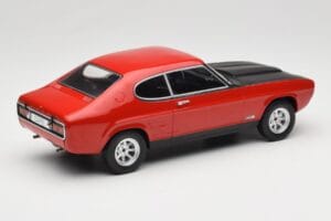 Ford Capri Mk1 RS 2600 Rouge avec Capot Noir MCG 1:18 MCG18538 Métal Moulé — image 2 sur 6