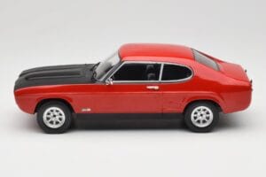 Ford Capri Mk1 RS 2600 Rouge avec Capot Noir MCG 1:18 MCG18538 Métal Moulé — image 3 sur 6