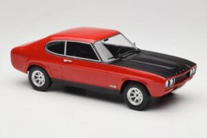 Ford Capri Mk1 RS 2600 Rouge avec Capot Noir MCG 1:18 MCG18538 Métal Moulé — image 4 sur 6