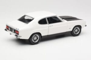Ford Capri Mk1 RS 2600 Blanc Noir Minichamps 1:18 150089078 Métal Moulé — image 3 sur 8