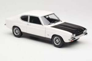 Ford Capri Mk1 RS 2600 Blanc Noir Minichamps 1:18 150089078 Métal Moulé — image 6 sur 8