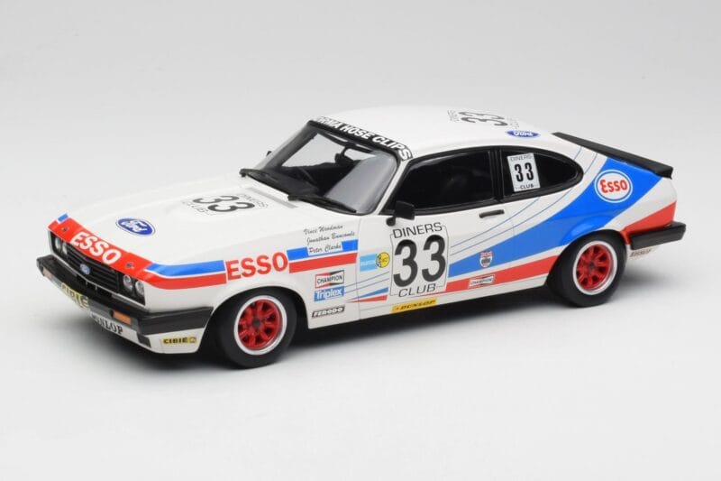 Ford Capri Mk2 3.0S #33 V. Woodman / C. Buncombe V M Woodman 3rd Place 24 Hours of Spa 1981 Minichamps 1:18 155818633 Métal M