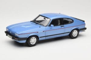 Ford Capri Mk3 2.8 Injection Paris Blue Norev 1:18 182764 Métal Moulé