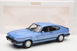 Ford Capri Mk3 2.8 Injection Paris Blue Norev 1:18 182764 Métal Moulé — image 8 sur 8