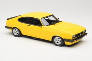 Ford Capri Mk3 3.0 Jaune Minichamps 1:18 155788601 Métal Moulé — image 4 sur 6