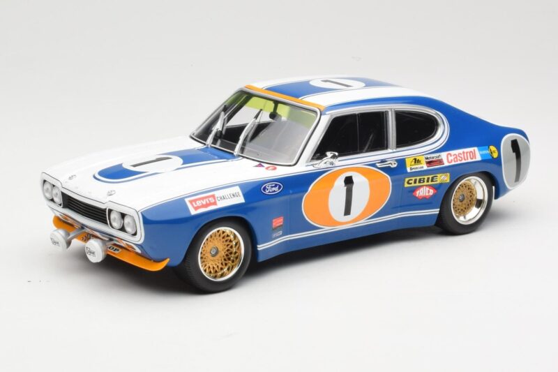 Ford Capri RS2600 Ford Koln #1 D. Glemser / A. Soler-Roig 3rd Place 24 Hours of Spa 1972 Minichamps 1:18 155728511 Métal Moul