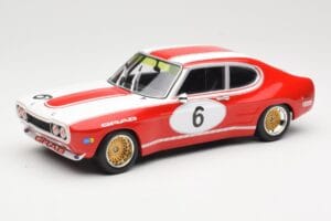 Ford Capri RS2600 Ford Tuning Siegen #6 Weiss / K. Ludwig 6 Hours Nurburgring 1973 Minichamps 1:18 155738506 Métal Moulé