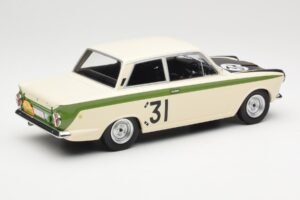 Ford Cortina Lotus #31 J. Ickx / G. Staepelaere Marathon de la Route 1966 MCG 1:18 MCG18436R Métal Moulé — image 2 sur 6