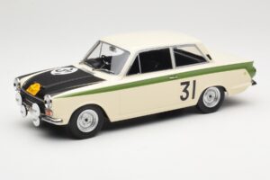 Ford Cortina Lotus #31 J. Ickx / G. Staepelaere Marathon de la Route 1966 MCG 1:18 MCG18436R Métal Moulé
