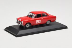 Ford Cortina Mk I #193 Rally Monte Carlo 1963 Minichamps 1:43 400638293 Métal Moulé — image 2 sur 4