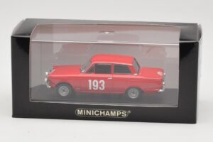 Ford Cortina Mk I #193 Rally Monte Carlo 1963 Minichamps 1:43 400638293 Métal Moulé — image 4 sur 4