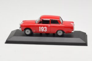 Ford Cortina Mk I #193 Rally Monte Carlo 1963 Minichamps 1:43 400638293 Métal Moulé