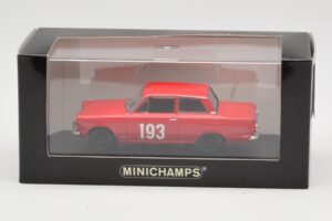 Ford Cortina Mk I #193 Rally Monte Carlo 1963 Prototype Minichamps 1:43 400638293-P1 Métal Moulé — image 4 sur 4