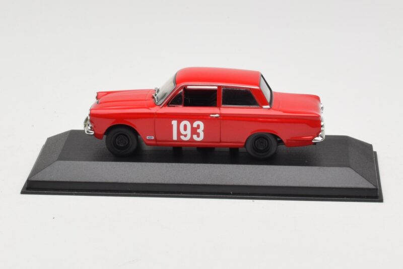 Ford Cortina Mk I #193 Rally Monte Carlo 1963 Prototype Minichamps 1:43 400638293-P1 Métal Moulé