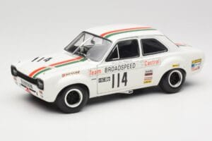 Ford Escort RS1600 #114 J. Fitzpatrick Team Broadspeed Castrol Race of Champions 1971 Minichamps 1:18 100718114 Métal Moulé