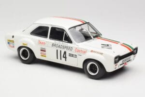 Ford Escort RS1600 #114 J. Fitzpatrick Team Broadspeed Castrol Race of Champions 1971 Minichamps 1:18 100718114 Métal Moulé — image 6 sur 8