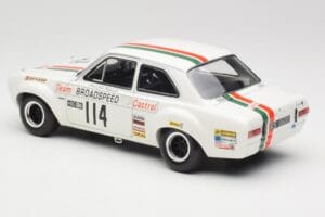 Ford Escort RS1600 #114 J. Fitzpatrick Team Broadspeed Castrol Race of Champions 1971 Minichamps 1:18 100718114 Métal Moulé — image 7 sur 8