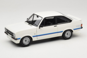 Ford Escort Mk2 RS 1800 Blanc Minichamps 1:18 150084470 Métal Moulé