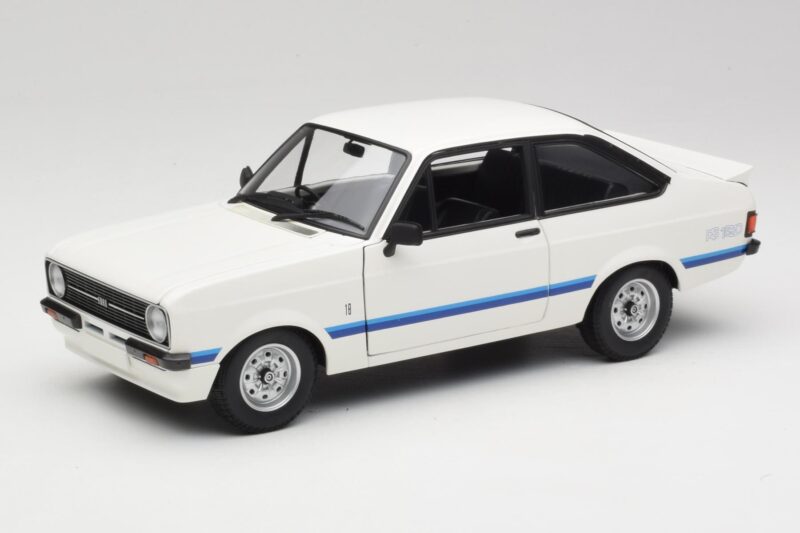 Ford Escort Mk2 RS 1800 Blanc Minichamps 1:18 150094470 Métal Moulé