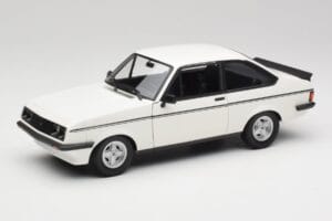 Ford Escort Mk2 RS 2000 LHD Blanc Minichamps 1:18 150084300 Métal Moulé