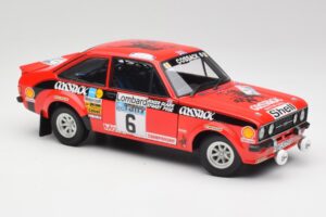 Ford Escort II RS1800 #6 R. Clark / J. Pegg RAC Rally Winner 1976 Minichamps 1:18 100768406 Métal Moulé — image 6 sur 8