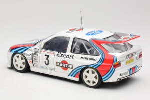 Ford Escort RS Cosworth Martini #3 1000 Miglia 1995 UT Models 1:18 39550 Métal Moulé — image 7 sur 8