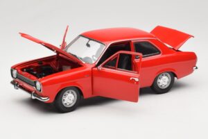 Ford Escort Mk1 Street Rouge Minichamps 1:18 100081001 Métal Moulé — image 2 sur 8