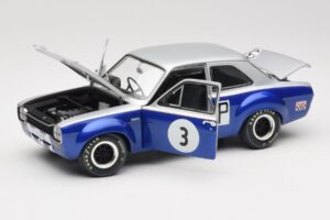 Ford Escort Mk1 Twin Cam #3 ADAC 500 km Nurburgring ETCC 1968 Minichamps 1:18 100688193 Métal Moulé — image 2 sur 8
