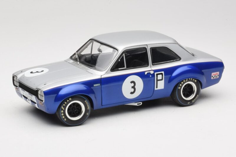 Ford Escort Mk1 Twin Cam #3 ADAC 500 km Nurburgring ETCC 1968 Minichamps 1:18 100688193 Métal Moulé