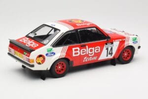 Ford Escort Mk2 RS 1800 #14 Droogmans / Joosten Belga 3rd Place Lotto Haspengouw Rally 1983 Minichamps 1:18 155838714 Métal M — image 2 sur 6