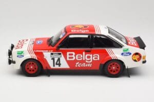 Ford Escort Mk2 RS 1800 #14 Droogmans / Joosten Belga 3rd Place Lotto Haspengouw Rally 1983 Minichamps 1:18 155838714 Métal M — image 3 sur 6