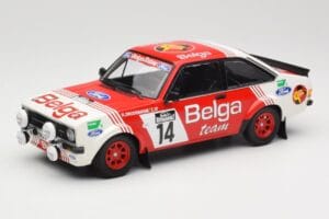 Ford Escort Mk2 RS 1800 #14 Droogmans / Joosten Belga 3rd Place Lotto Haspengouw Rally 1983 Minichamps 1:18 155838714 Métal M