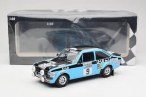 Ford Escort Mk2 RS 1800 #9 R. Clark / S. Wilson Li-Lo Equipe Esso Lombard RAC Rally 1978 Minichamps 1:18 155788709 Métal Moul — image 6 sur 6