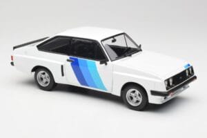 Ford Escort Mk2 RS 2000 X-Pack Diamond Blanc & Bleu Decor MCG 1:18 MCG18351 Métal Moulé — image 4 sur 6