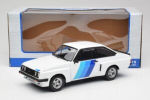 Ford Escort Mk2 RS 2000 X-Pack Diamond Blanc & Bleu Decor MCG 1:18 MCG18351 Métal Moulé — image 6 sur 6