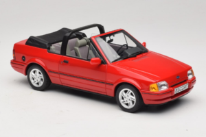 Ford Escort Mk4 XR3i Cabriolet Flamenco Red Otto 1:18 OT1254 Résine — image 4 sur 6