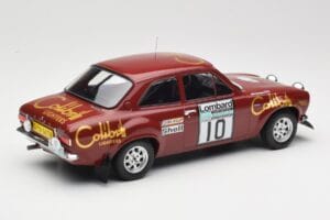 Ford Escort RS 1600 Mk1 #10 H. Mikkola / J. Davenport RAC Rally 1974 IXO 1:18 18RMC047C Métal Moulé — image 2 sur 6