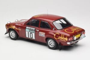 Ford Escort RS 1600 Mk1 #10 H. Mikkola / J. Davenport RAC Rally 1974 IXO 1:18 18RMC047C Métal Moulé — image 5 sur 6