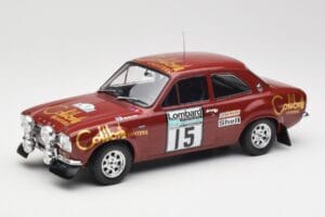 Ford Escort RS 1600 Mk1 #15 M. Alen / I. Kivimäki RAC Rally 1974 IXO 1:18 18RMC047B Métal Moulé