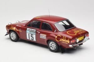 Ford Escort RS 1600 Mk1 #15 M. Alen / I. Kivimäki RAC Rally 1974 IXO 1:18 18RMC047B Métal Moulé — image 5 sur 6