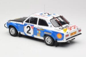Ford Escort RS 1600 Mk1 #2 R. Clark / J. Porter Safari Rally 1973 IXO 1:18 18RMC075A Métal Moulé — image 5 sur 6