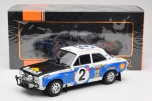 Ford Escort RS 1600 Mk1 #2 R. Clark / J. Porter Safari Rally 1973 IXO 1:18 18RMC075A Métal Moulé — image 6 sur 6