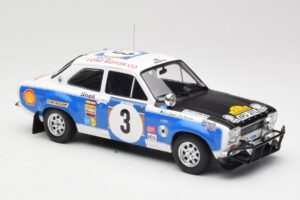 Ford Escort RS 1600 Mk1 #3 V. Preston Jr. / B. Smith Safari Rally 1973 IXO 1:18 18RMC075B Métal Moulé — image 4 sur 6
