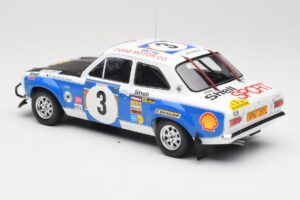 Ford Escort RS 1600 Mk1 #3 V. Preston Jr. / B. Smith Safari Rally 1973 IXO 1:18 18RMC075B Métal Moulé — image 5 sur 6