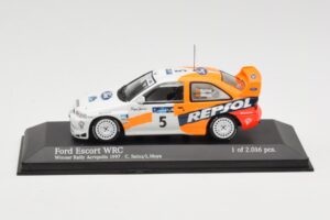 Ford Escort WRC #5 C. Sainz / L. Moya WRC 1997 Minichamps 1:43 430978705 Métal Moulé