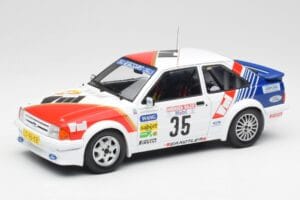 Ford Escort RS Turbo #35 AcD STH Hunsruck Rally 1985 MCG 1:18 MCG18422 Métal Moulé