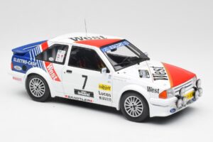Ford Escort RS Turbo #7 Lotto Haspengouw Rally 1985 MCG 1:18 MCG18421 Métal Moulé — image 4 sur 6